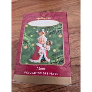Hallmark Queen Mom Keepsake Ornament Vintage 2000 Robert Chad Mouse Crown NIB